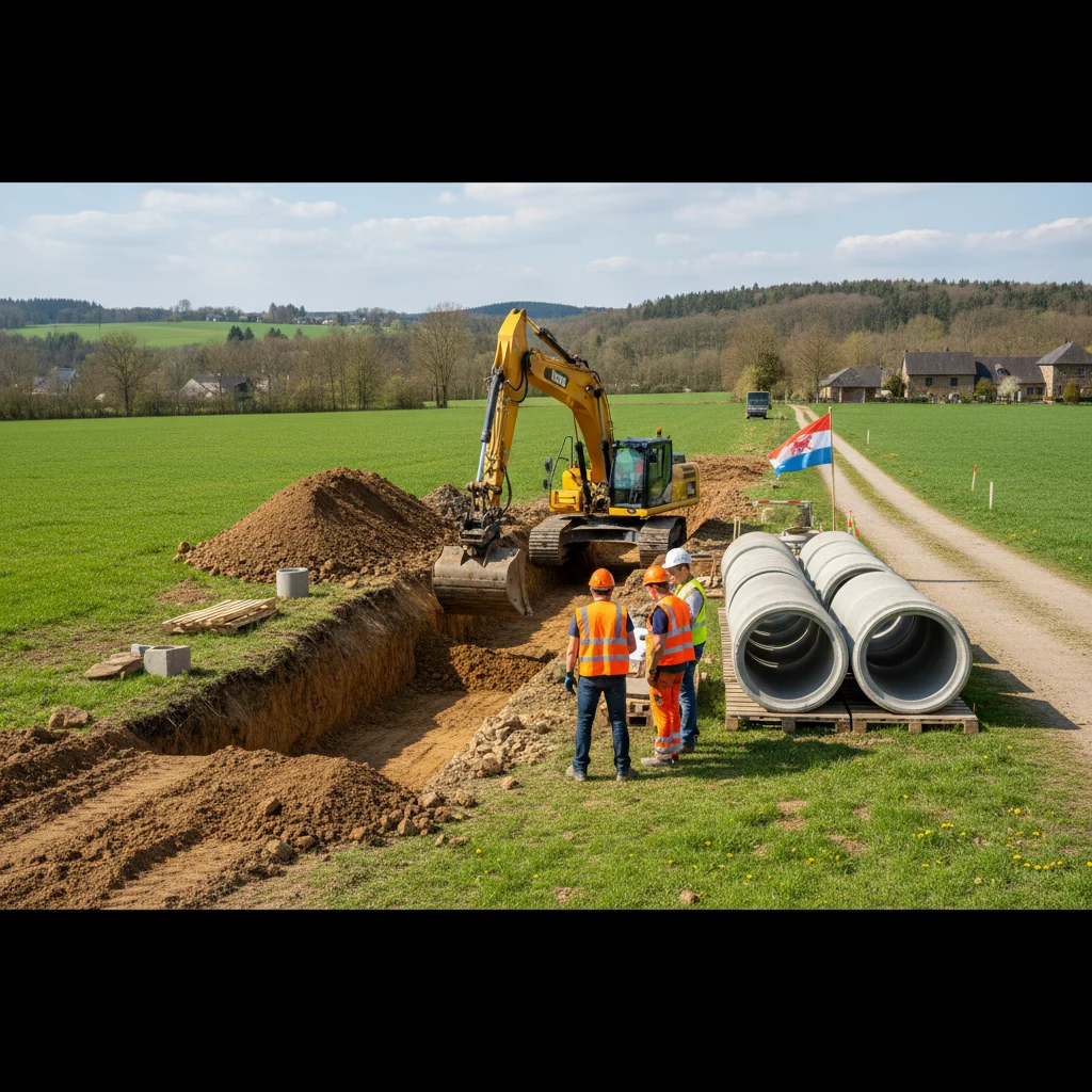 Terrassement Canalisation &middot; image &agrave; la une