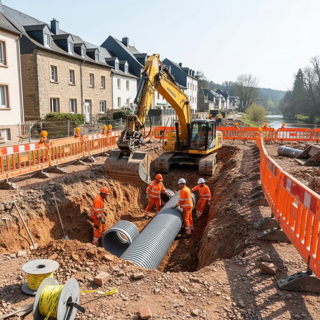 Terrassement Canalisation &middot; image &agrave; la une