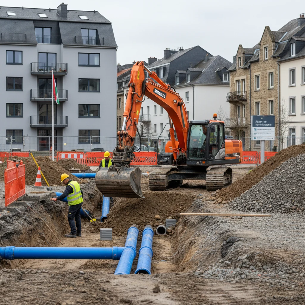 Terrassement Canalisation &middot; image &agrave; la une